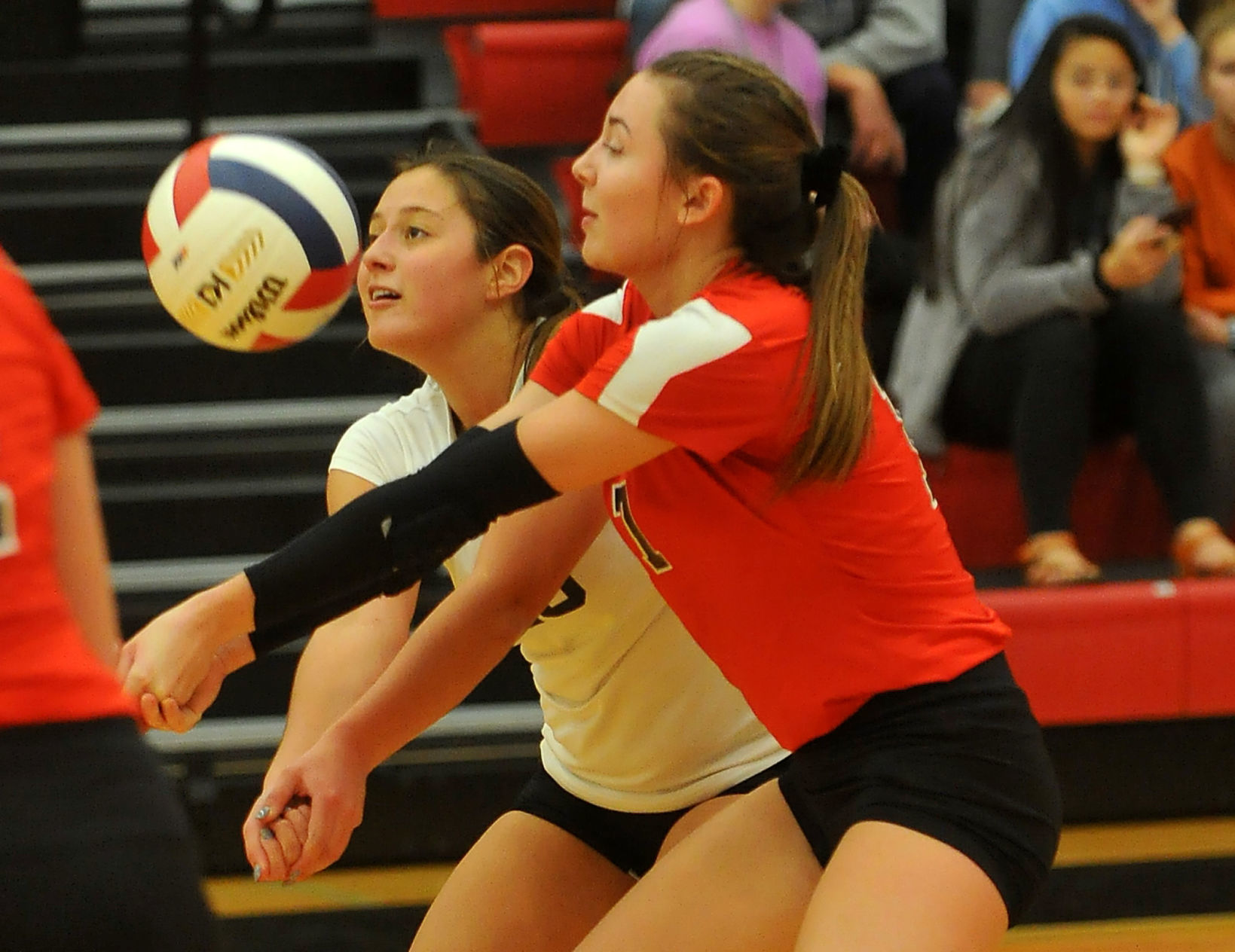 Orion vs El Paso Sectional volleyball tournament